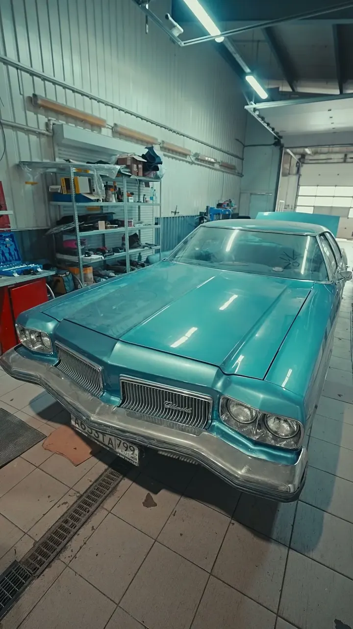 Реставрация Oldsmobile Delta 88 - до - после