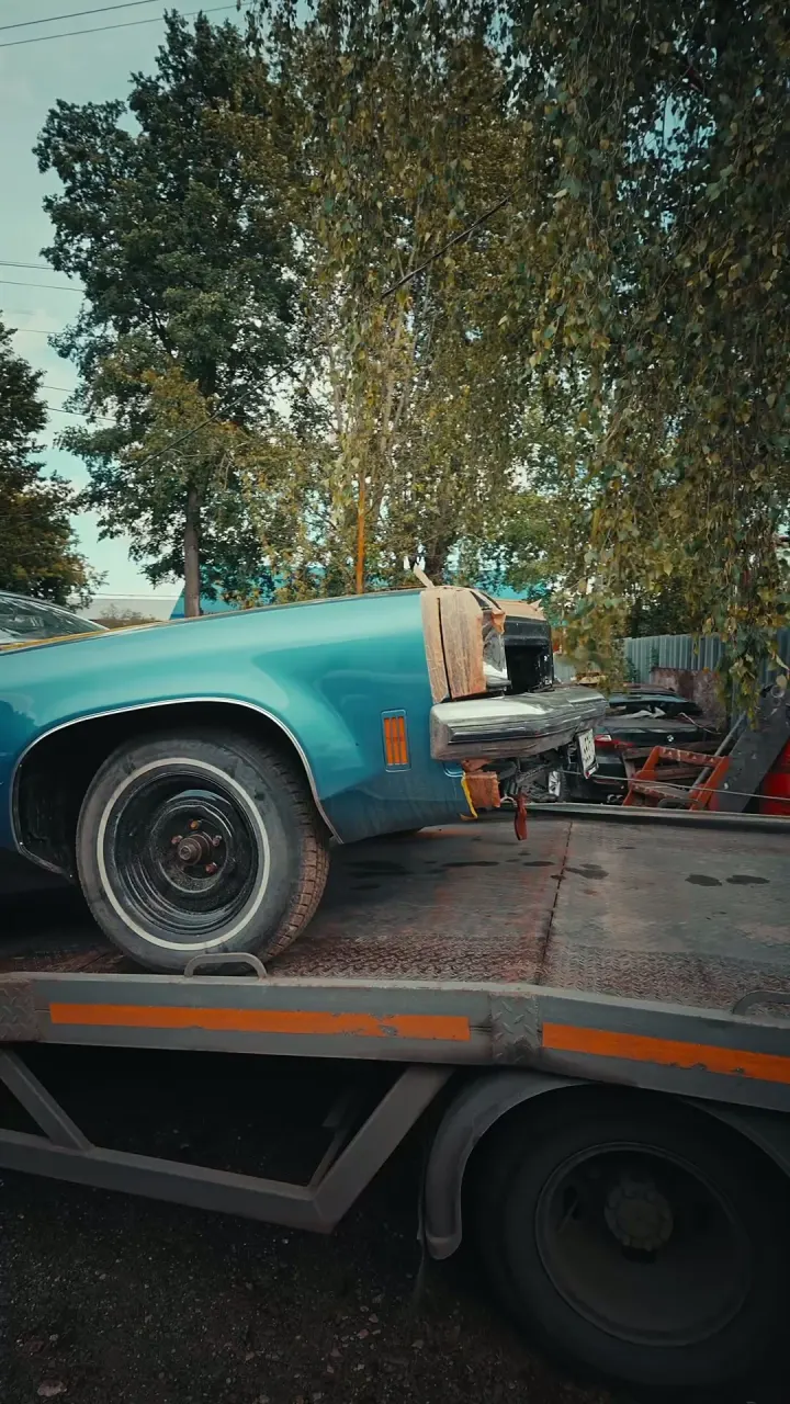 Реставрация Oldsmobile Delta 88 - до - до